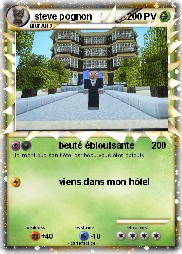 Pokemon steve pognon