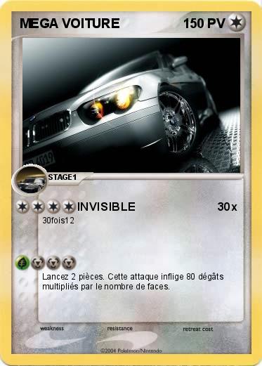 Pokemon MEGA VOITURE