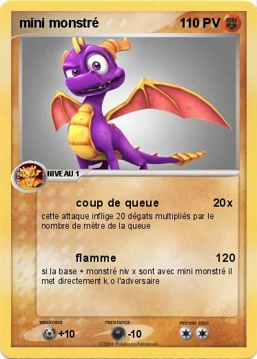 Pokemon mini monstré 