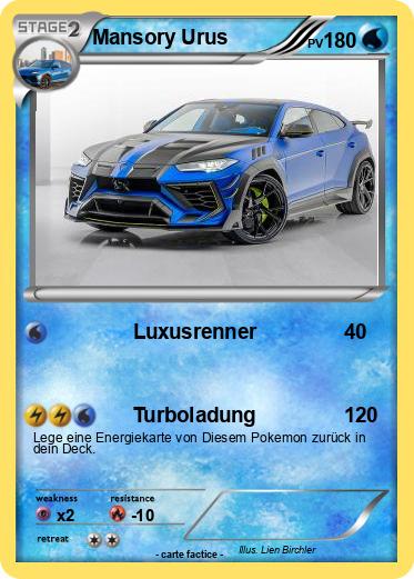 Pokemon Mansory Urus