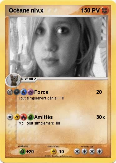 Pokemon Océane niv.x 