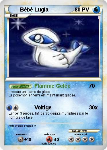 Pokemon Bébé Lugia