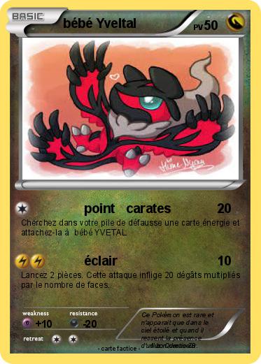 Pokemon bébé Yveltal
