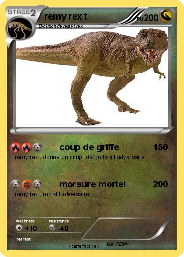 Pokemon remy rex t