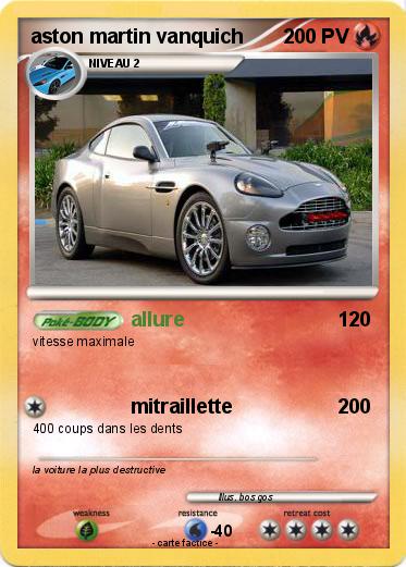 Pokemon aston martin vanquich