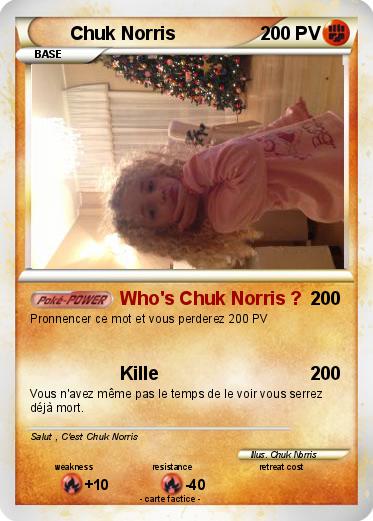 Pokemon Chuk Norris