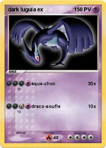 Pokemon dark luguia ex
