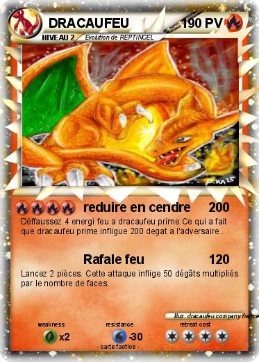 Pokemon DRACAUFEU