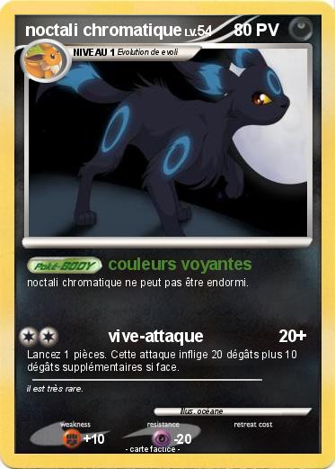 Pokemon noctali chromatique