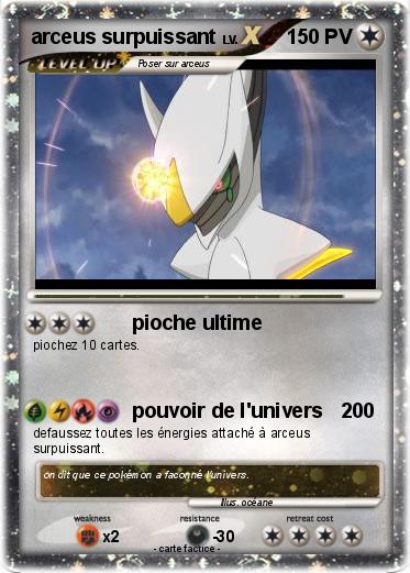 Pokemon arceus surpuissant