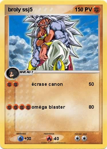Pokemon broly ssj5