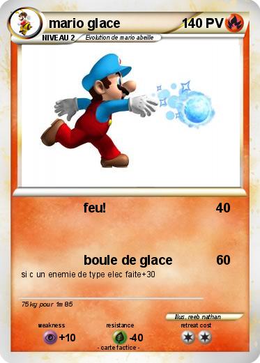 Pokemon mario glace