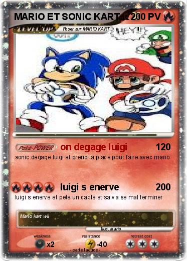 Pokemon MARIO ET SONIC KART