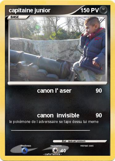 Pokemon capitaine junior
