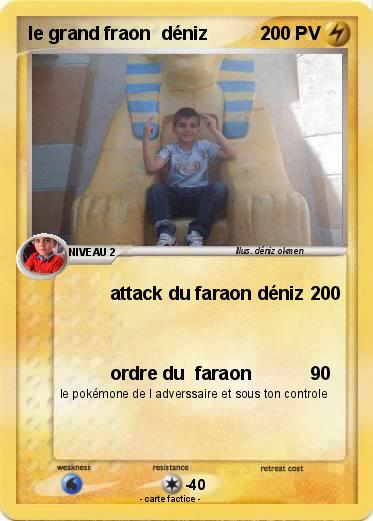 Pokemon le grand fraon  déniz