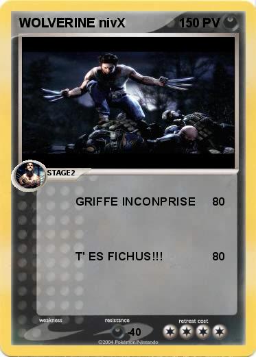 Pokemon WOLVERINE nivX