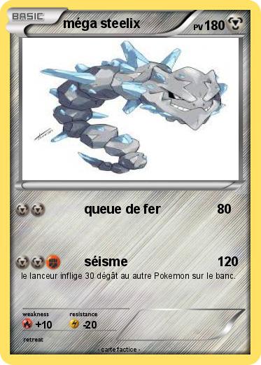 Pokemon méga steelix