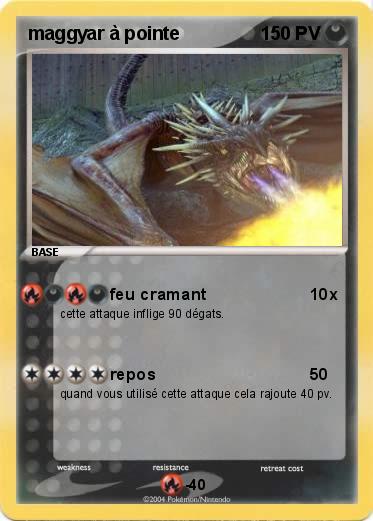 Pokemon maggyar à pointe