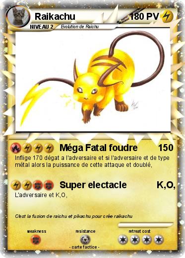 Pokemon Raikachu
