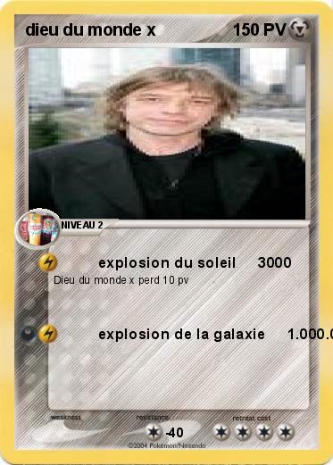Pokemon dieu du monde x