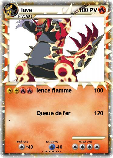 Pokemon lave