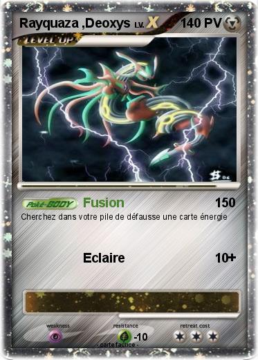 Pokemon Rayquaza ,Deoxys