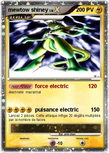 Pokemon mewtow shiney