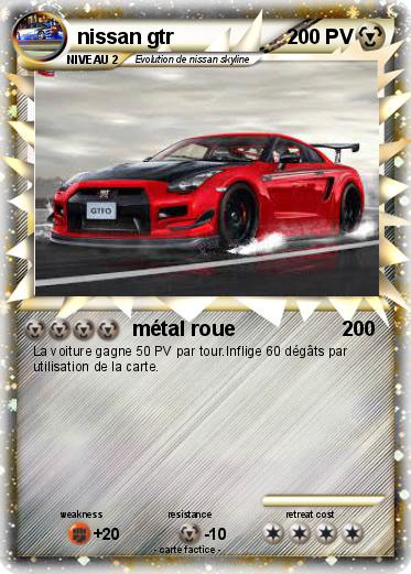 Pokemon nissan gtr