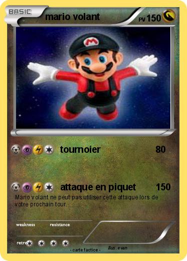 Pokemon mario volant