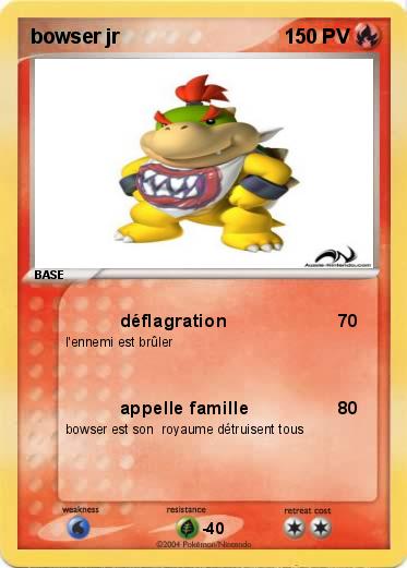 Pokemon bowser jr