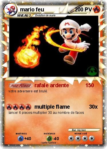 Pokemon mario feu