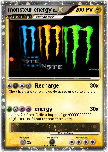 Pokemon monsteur energy
