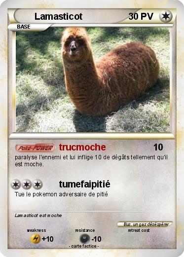 Pokemon Lamasticot