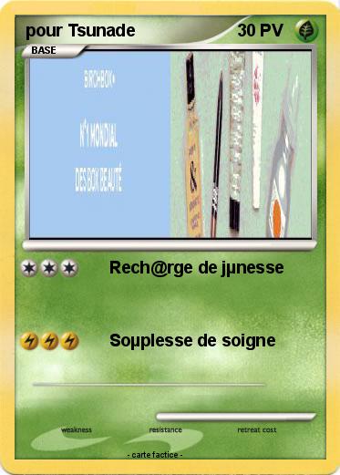 Pokemon pour Tsunade