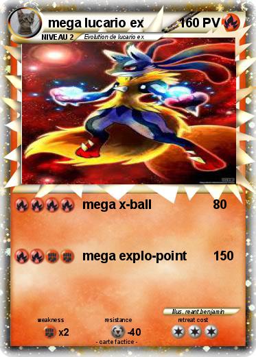 Pokemon mega lucario ex