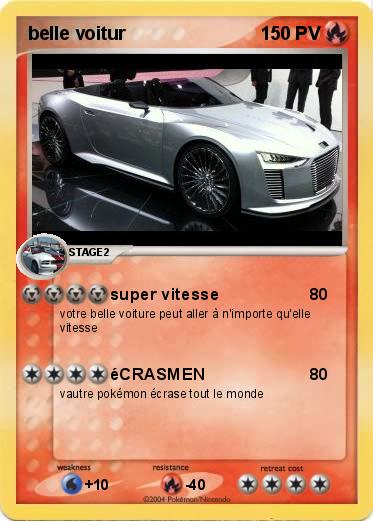Pokemon belle voitur 