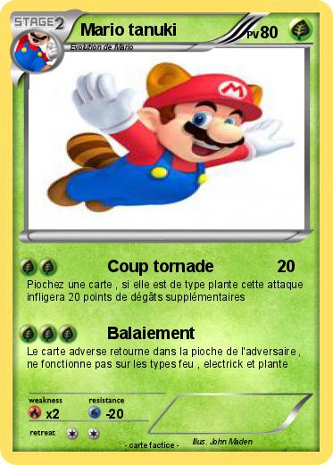 Pokemon Mario tanuki