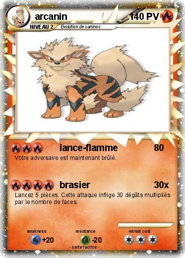 Pokemon arcanin
