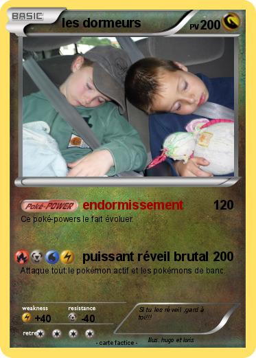 Pokemon les dormeurs