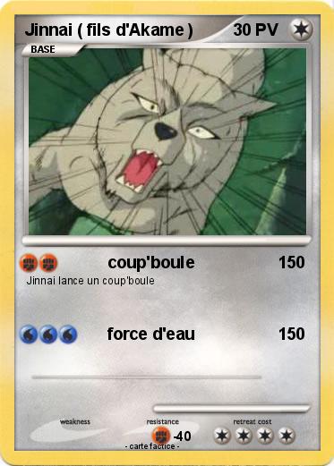 Pokemon Jinnai ( fils d'Akame )
