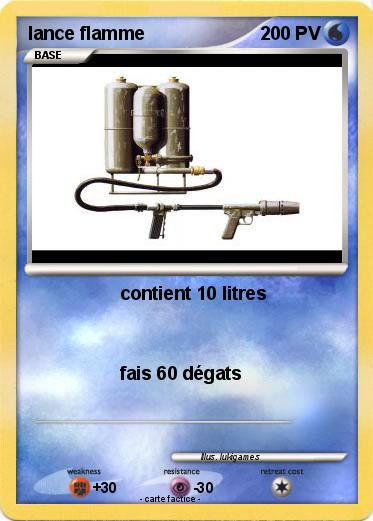 Pokemon lance flamme