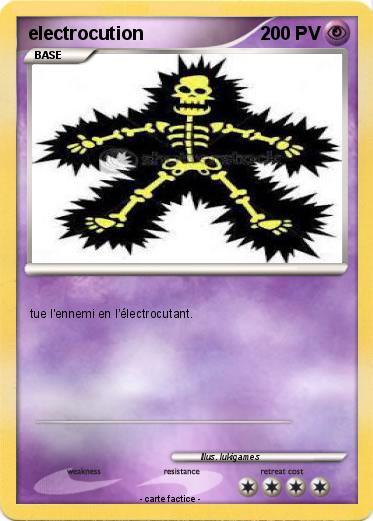 Pokemon electrocution