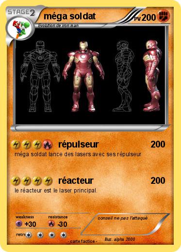 Pokemon méga soldat