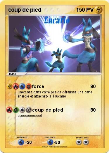 Pokemon coup de pied