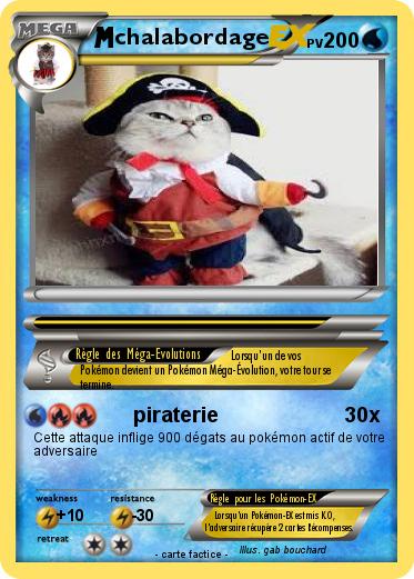 Pokemon chalabordage