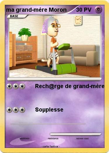 Pokemon ma grand-mère Moron