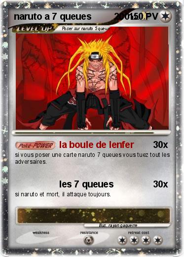 Pokemon naruto a 7 queues         200