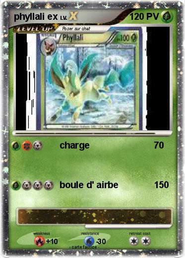 Pokemon phyllali ex
