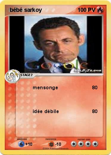 Pokemon  bébé sarkoy