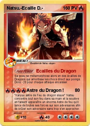 Pokemon Natsu.-Ecaille D.-
